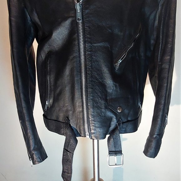 Vintage Men's Biker Jacket. Size 44cm / XL - Picture 13 of 13